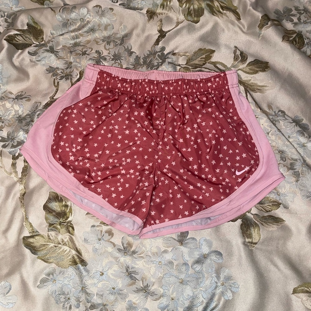 Women's Pink Star Nike Shorts